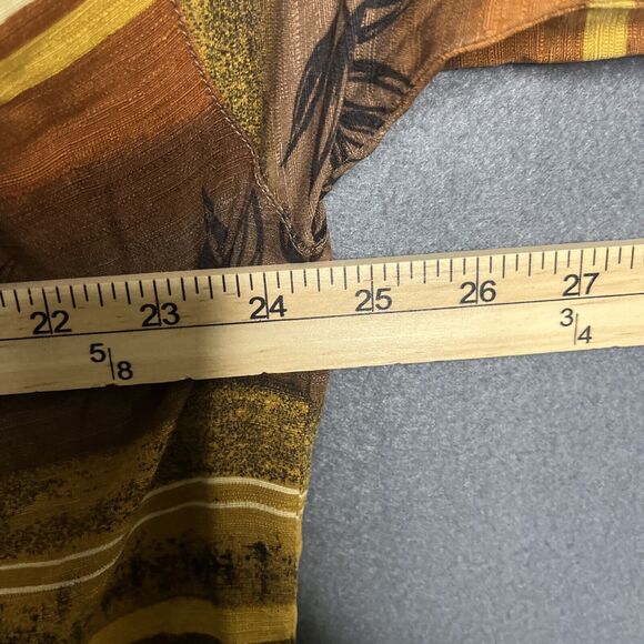 Tommy‎ Bahama Hawaiian Shirt Size XL Multicolor Floral 100% Silk Loop Collar - Picture 6 of 8